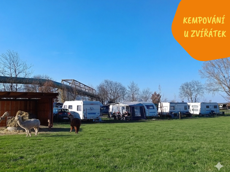kemping u zvířat Zelčín