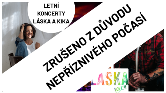 Hudební večer: Láska & Kika pod širým nebem