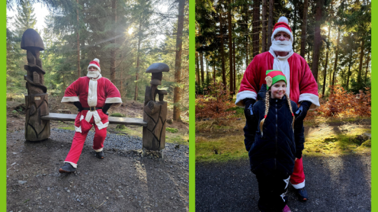 NÁVŠTĚVA SANTA CLAUSE V ZOOPARKU