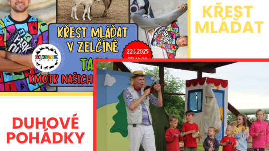KŘEST MLÁĎAT A DIVADELNÍ PŘEDSTAVENÍ PRO DĚTI