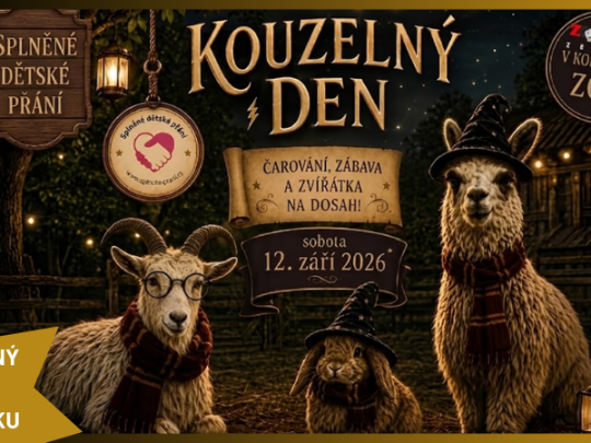 KOUZELNÝ DEN V ZOOPARKU ZELČÍN